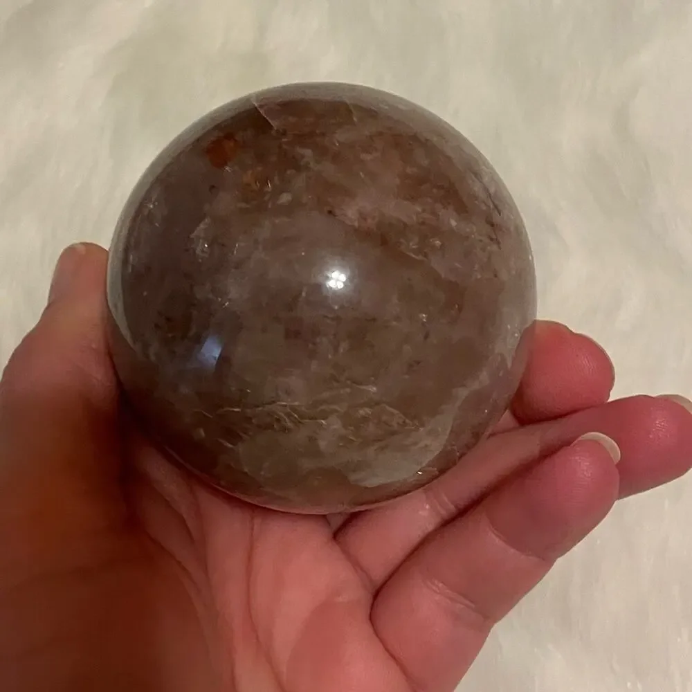 Fire Quartz Sphere #1